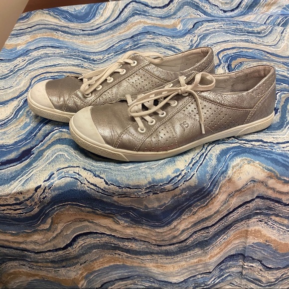 Josef seibel pewter lace up tennis shoes size 40 - Picture 8 of 12